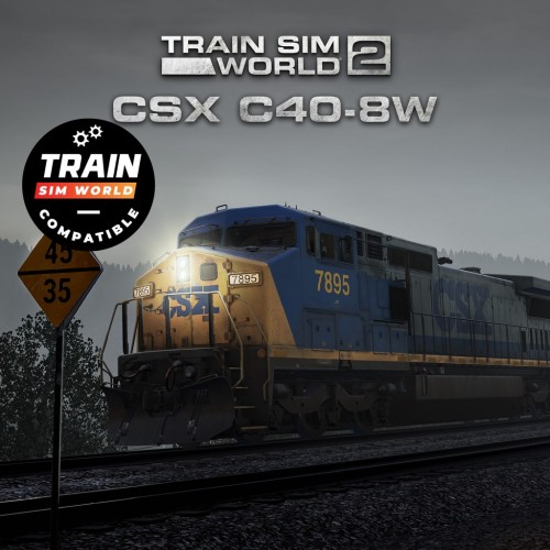 Train Sim World 4 Compatible: CSX C40-8W PS4 & PS5