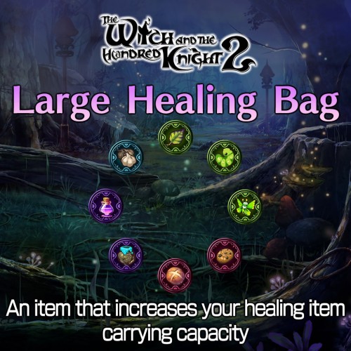 Large Healing Bag - The Witch and the Hundred Knight 2 PS4