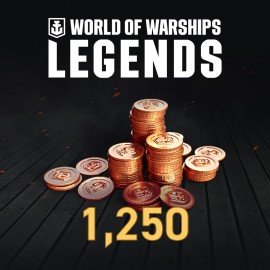 World of Warships: Legends - 1,250 Doubloons PS5