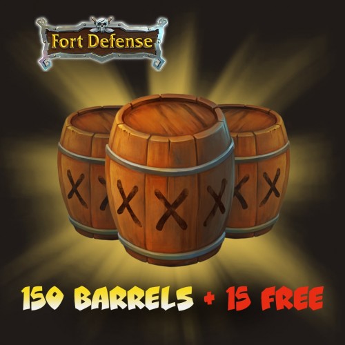 Fort Defense - 150 barrels +15 PS4