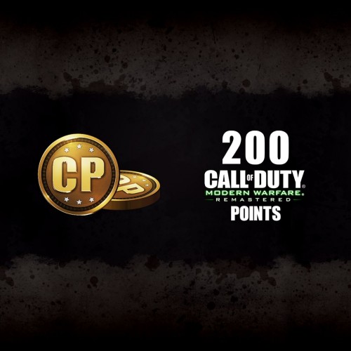 200 Call of Duty: Modern Warfare Remastered Points PS4