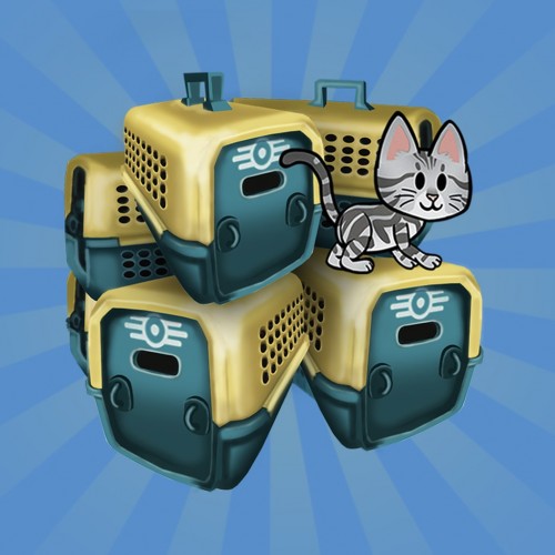 Fallout Shelter: Bundle of 5 Pet Carriers PS4