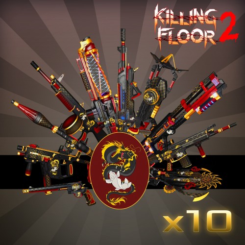 Dragon & Koi Tier 4 Weapon Skin Bundle - Killing Floor 2 PS4