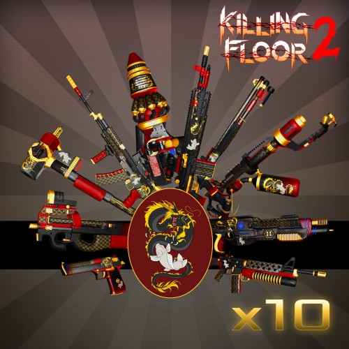 Killing Floor 2 - Dragon & Koi Tier 3 Weapon Skin Bundle PS4