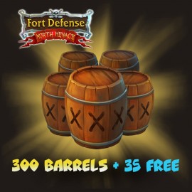 Fort Defense North Menace - 300 barrels + 35 PS4