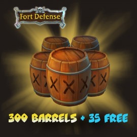 Fort Defense - 300 barrels + 35 PS4