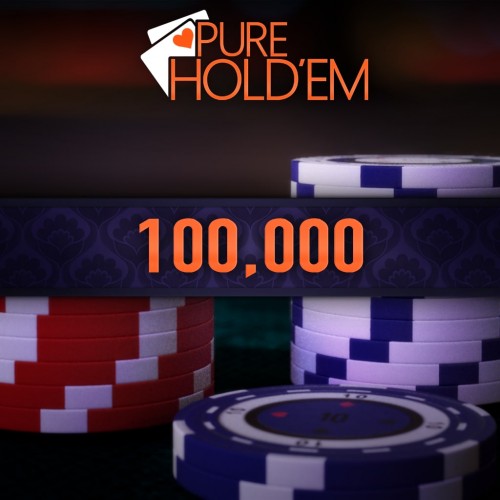 100,000 credit pack - Pure Hold'em PS4