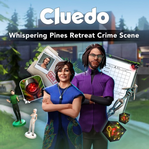 Cluedo - Whispering Pines Retreat Crime Scene PS4