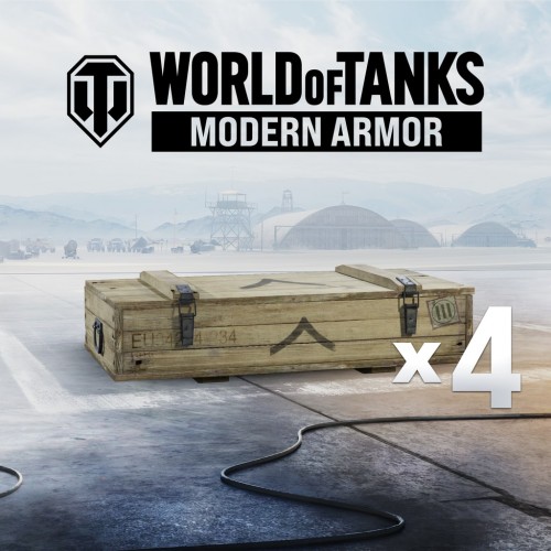 World of Tanks - 4 Private War Chests - World of Tanks Modern Armor PS4