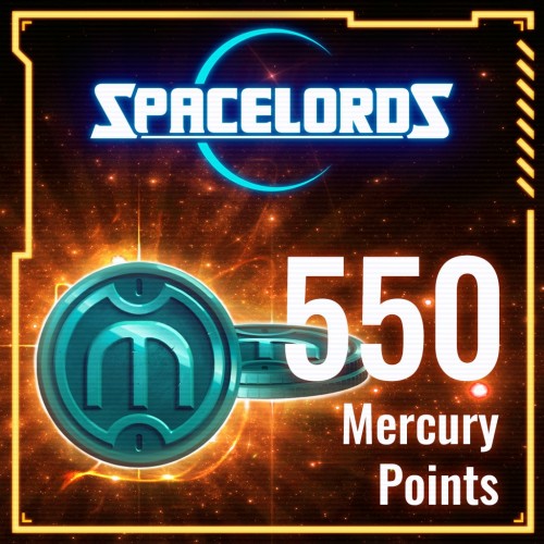 Spacelords: 550 Mercury Points PS4