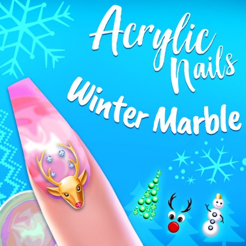 Acrylic Nails!: Winter Marble PS4