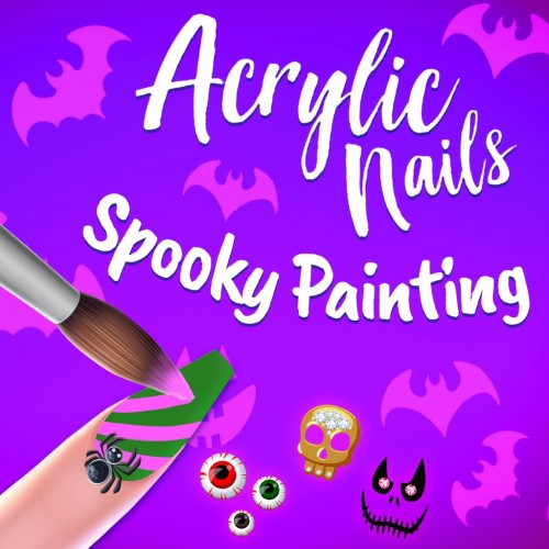 Acrylic Nails!: Spooky Painting PS4