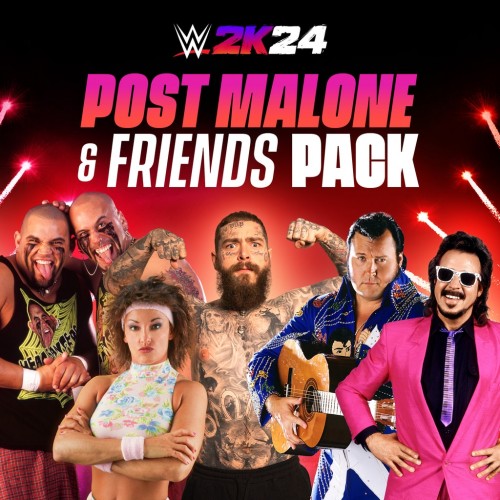 WWE 2K24 Post Malone & Friends Pack PS4