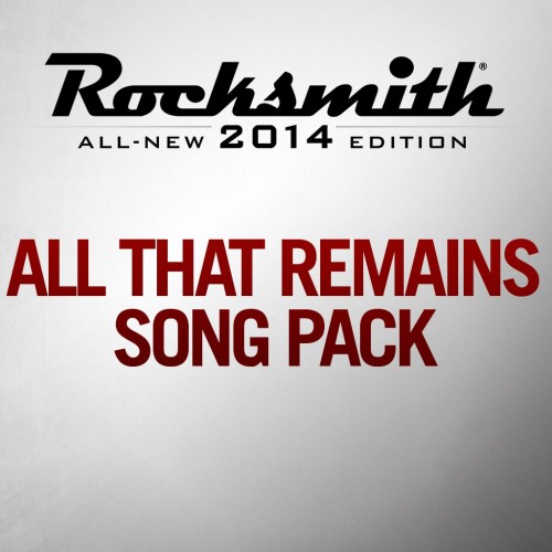 All That Remains Song Pack - Rocksmith 2014 PS4