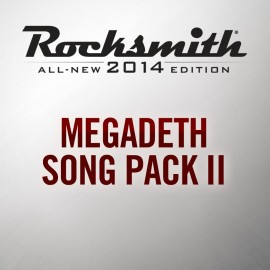 Megadeth Song Pack II - Rocksmith 2014 PS4