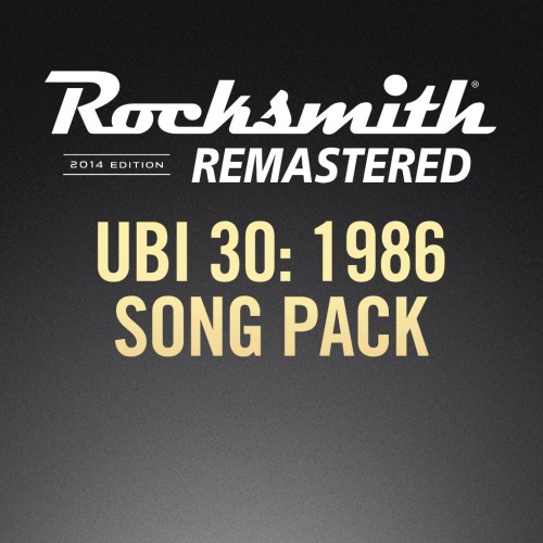 UBI30: 1986 Song Pack - Rocksmith 2014 PS4