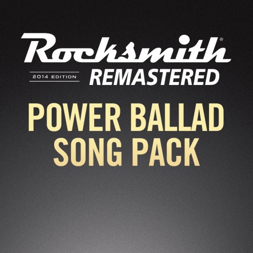 Power Ballad Song Pack - Rocksmith 2014 PS4