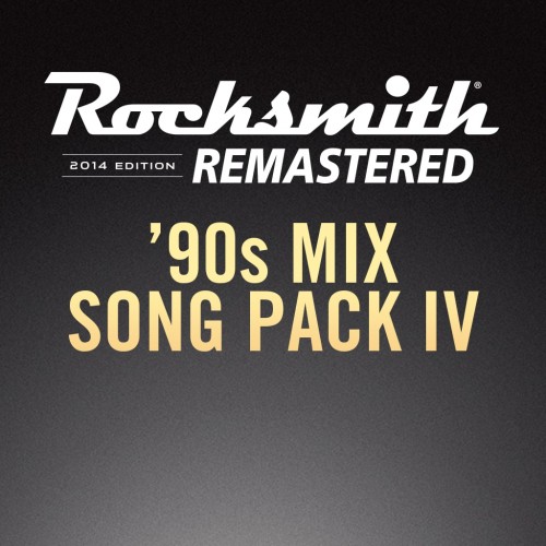 Rocksmith 2014 – 90s Mix Song Pack IV DLC PS4