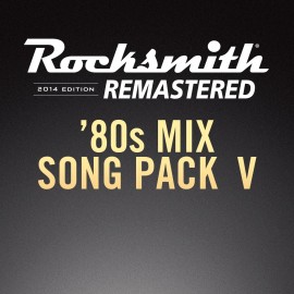 Rocksmith 2014 – 80s Mix Song Pack V PS4