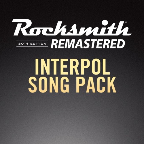 Rocksmith 2014 – Interpol Song Pack PS4