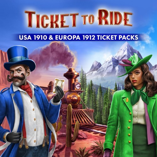 Ticket to Ride: USA 1910 & Europa 1912 Ticket Packs PS4