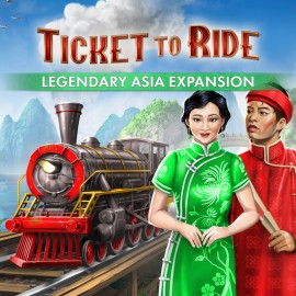 Ticket to Ride: Legendary Asia Expansion PS4