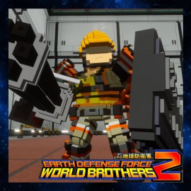 "Additional Character" Incredible Cargo Loader, Fencer (EDF5) Civilian Outfit: Reskin - EARTH DEFENSE FORCE: WORLD BROTHERS 2 PS4 & PS5