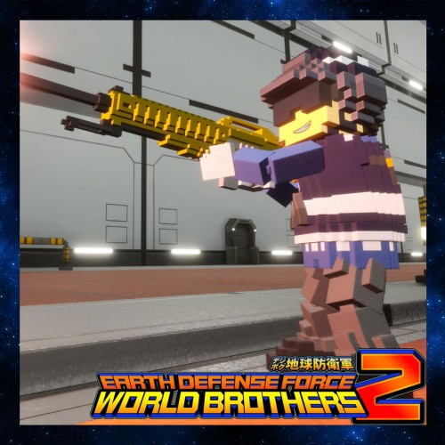 "Additional Character" Humanity's Security Officer, Ranger (EDF5) Civilian Outfit: Reskin - EARTH DEFENSE FORCE: WORLD BROTHERS 2 PS4 & PS5