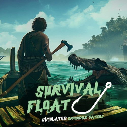 Survival Float Simulator - Crocodile Waters Craft, Raft, Build PS4