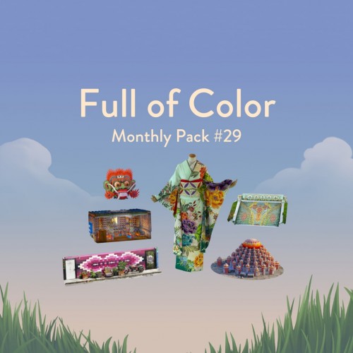 Puzzling Places: Monthly Pack #29 - Full of Color PS5