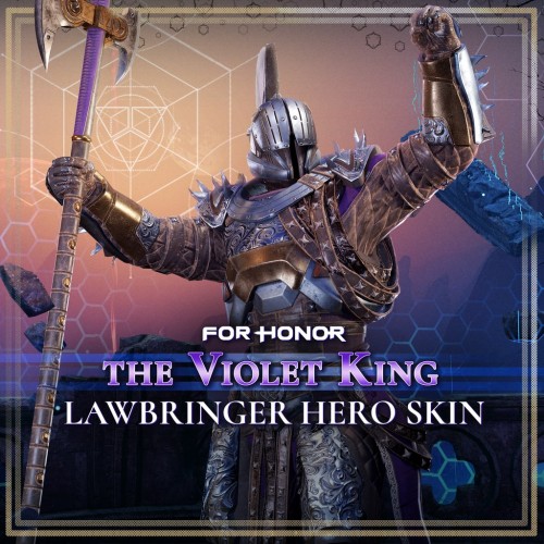 The Violet King - Lawbringer Hero Skin - FOR HONOR PS4