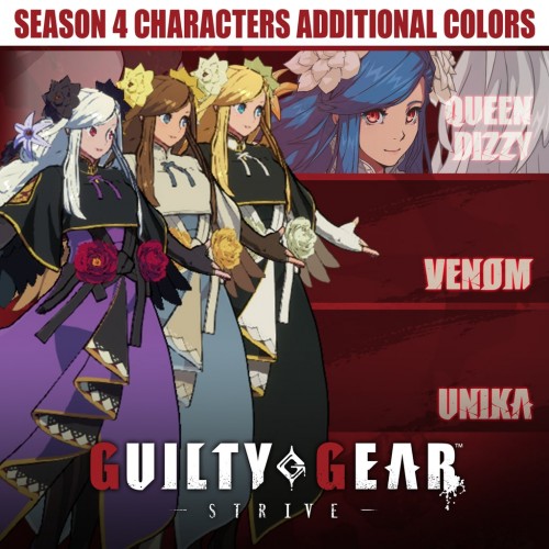 GGST Season 4 Characters Additional Colors - Guilty Gear -Strive- PS4 & PS5