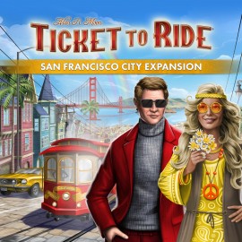 Ticket to Ride: The San Francisco City Expansion PS4