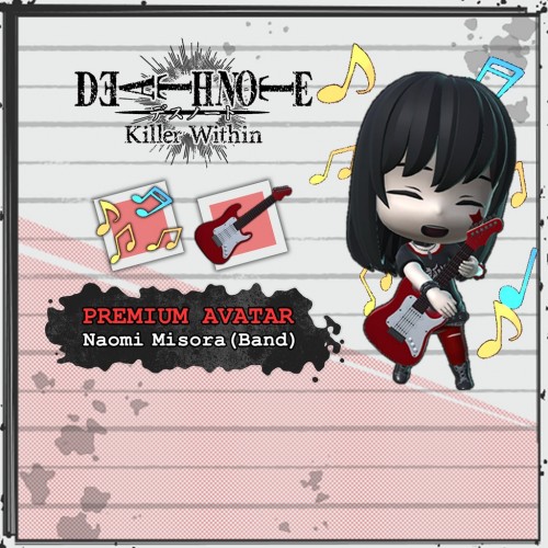 DEATH NOTE Killer Within - Premium Avatar: Naomi Misora (Band) PS4 & PS5