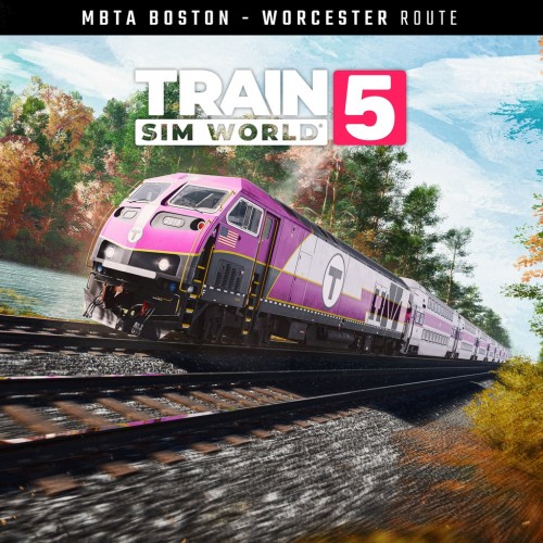 Train Sim World 5: MBTA Commuter: Boston - Framingham/Worcester Line Route Add-On PS4 & PS5