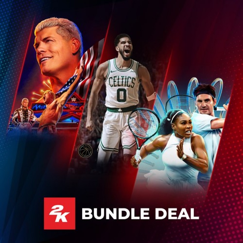 NBA 2K25 x WWE 2K24 x TopSpin 2K25 Bundle PS4 & PS5