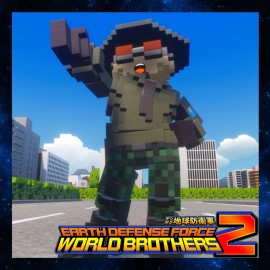 Additional Character" Don't Bring Civilians Into This: Special Appearance by The Captain from EDF6 - EARTH DEFENSE FORCE: WORLD BROTHERS 2 PS4 & PS5