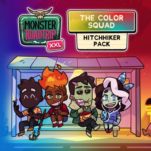 Monster Roadtrip Hitchhiker Pack - The Color Squad PS4 & PS5 - Monster Prom 3: Monster Roadtrip XXL