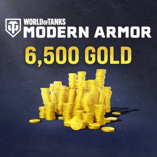 5,100 (+ 1,400 bonus) Gold - World of Tanks Modern Armor PS4