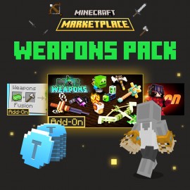 Minecraft Weapons Starter Pack PS4