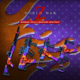 World War Z - Burning Skulls Weapons Skin Pack - World War Z: Aftermath PS5