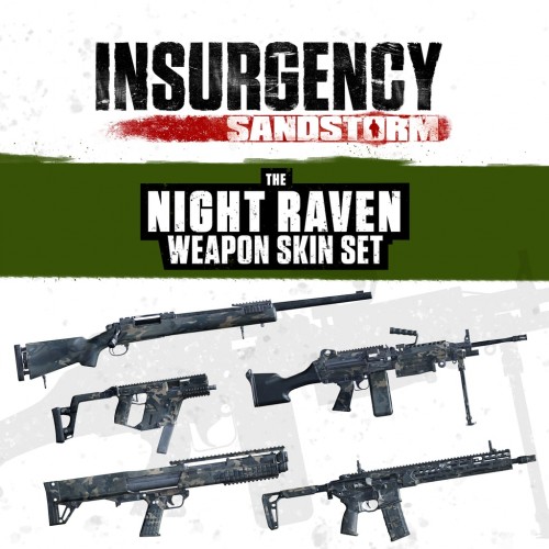 Insurgency: Sandstorm - Night Raven Weapon Skin Set - Insurgency: Sandstorm [PS4 & PS5]