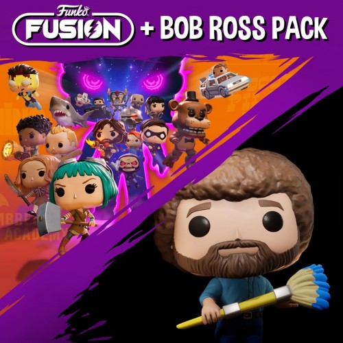 Funko Fusion + Bob Ross Bundle PS4