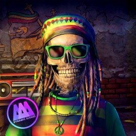 AAA Dynamic Scenes - Happy Reggae Skeleton Dynamic Scene PS4 & PS5