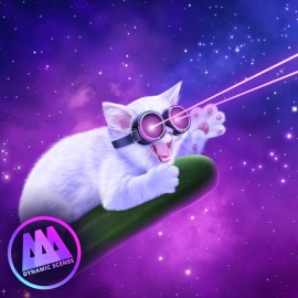 AAA Dynamic Scenes - Cucumber Laser Cats Dynamic Scene PS4 & PS5