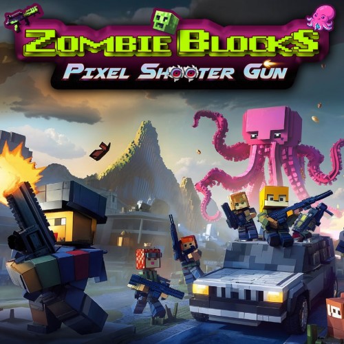 Zombie Blocks: Pixel Shooter Gun PS4