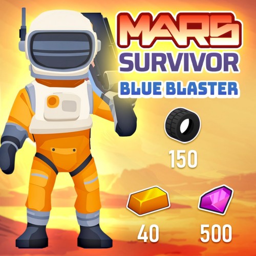 Mars Survivor: Blue Blaster PS4