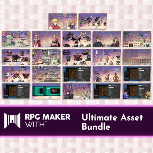 RPG MAKER WITH - Ultimate Asset Bundle PS4 & PS5