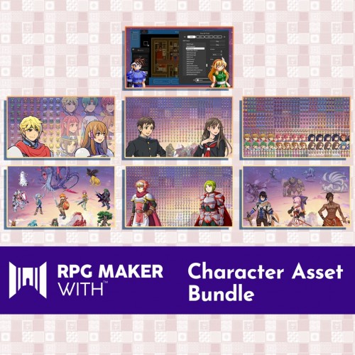 RPG MAKER WITH - Character Asset Bundle PS4 & PS5