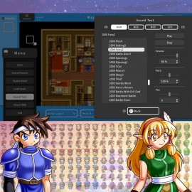 RPG MAKER WITH - 2000 Character & Music Pack PS4 & PS5